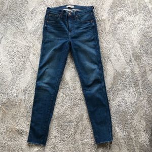Madewell 9” High-Rise Skinny size 28